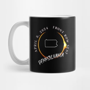 2024 Pennsylvania Eclipse Front Row Seat To Total Darkness Mug